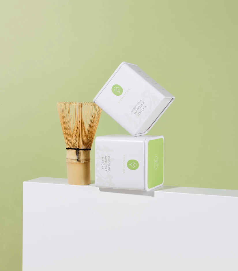 Bambusowe akcesoria do matcha