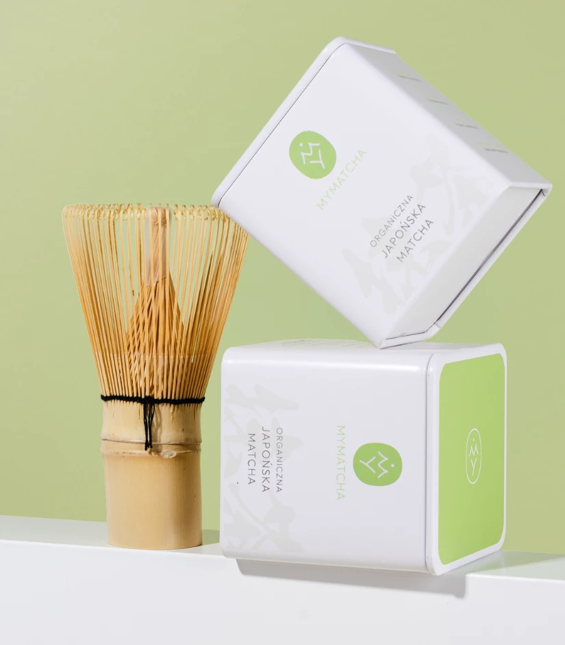 Bambusowe akcesoria do matcha