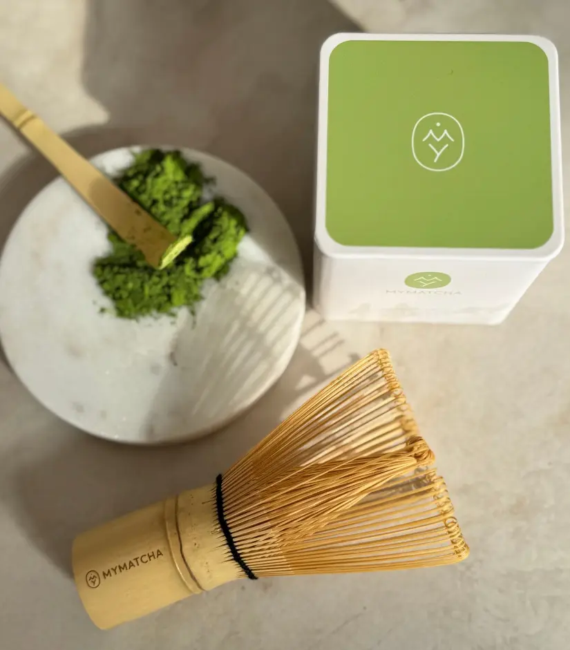 Bambusowe akcesoria do matcha