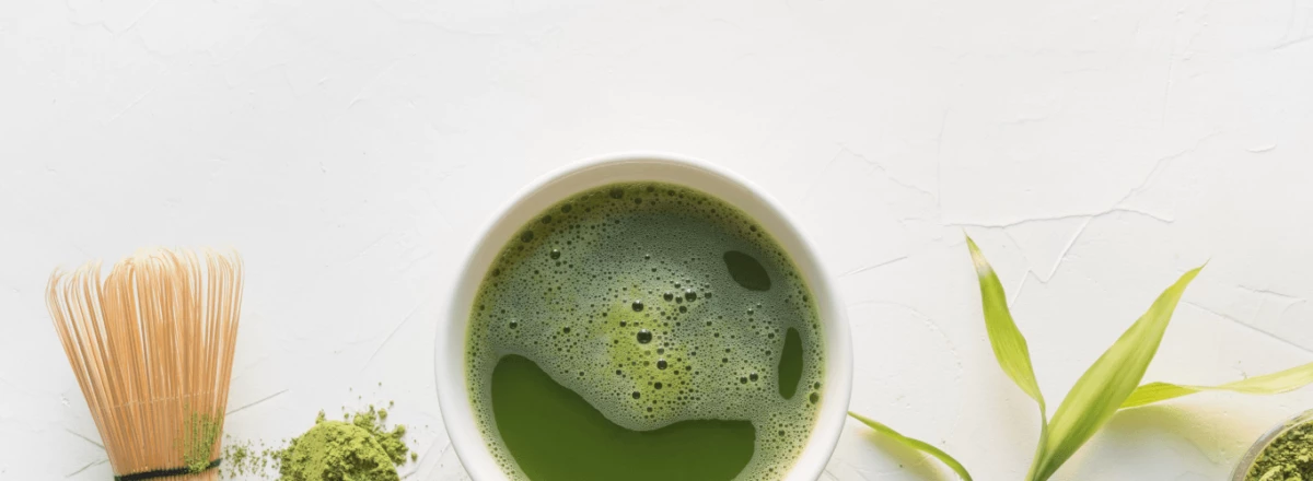 Herbata matcha i chasen
