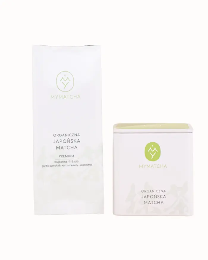 Matcha Premium z puszką