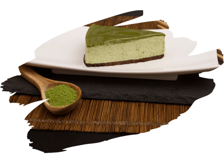 Matcha sernik